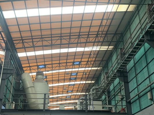 سعر جيد خط إنتاج الالوان مع 8-12 سمك ميكرو M لملفات تعريف الألومنيوم متصل