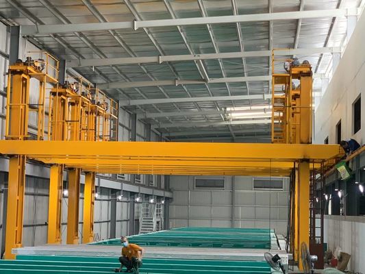 سعر جيد أقصى طول لملفات الألومنيوم 6500mm في خط إنتاج الأنوديز متصل