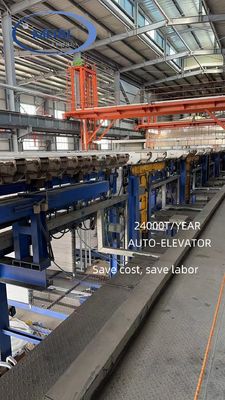 سعر جيد خط التجفيف 24000T / سنة القدرة 7.2 متر الملف الألومنيوم معالجة السطح خط التجفيف متصل