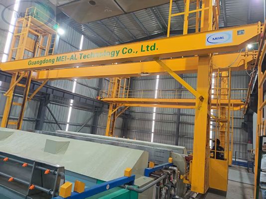 سعر جيد 2000T/M Green and Efficient Aluminum Anodizing Line for 6063 6061 7075 Alloys متصل