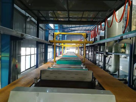 عملية معالجة تلوين خط الأنودة الآلي لقطعة العمل الصغيرة