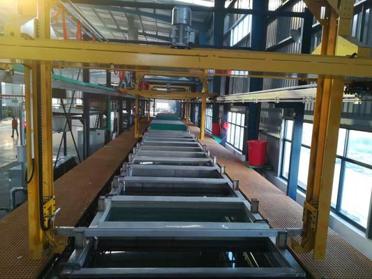 عملية معالجة تلوين خط الأنودة الآلي لقطعة العمل الصغيرة