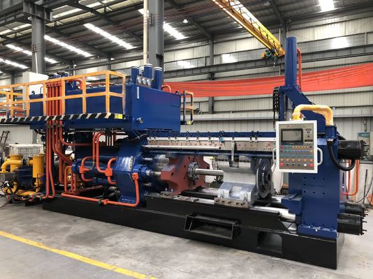 مكبس بثق الألمنيوم الصناعي آلة بثق الألمنيوم 1000T أفقية