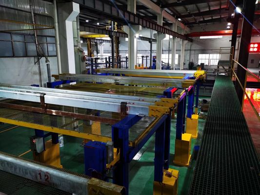 عملية معالجة خط إنتاج الأنودة الأوتوماتيكية 650 طن / شهر