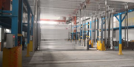 سعر جيد معدات خط الأنودة الآلي الأفقي 1500 طن / شهر الانترنت