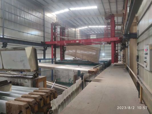 380 فولت - 415 فولت خط إنتاج الأنودة اليدوي 200 طن / شهر الإخراج