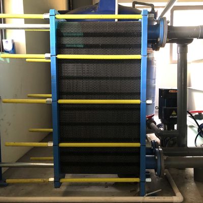 لوحة من الفولاذ المقاوم للصدأ باللون الأسود مبادل حراري لتشكيل الأنودة