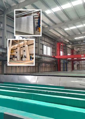 سعر جيد خط إنتاج أنودة 150 طن/متر للمقاطع الألومنيوم للسيارات الانترنت