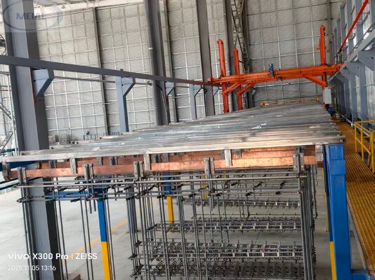 سعر جيد خط إنتاج أنودة الألومنيوم الأخضر الفعال والقابل للتخصيص 2000 طن/شهر لإطارات الطاقة الشمسية الانترنت