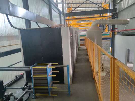 سعر جيد خزان المعالجة المضادة للتآكل من PP 8000x1200x1500mm الإطار الفولاذي المعزز عملية إلكتروليت حمض الكبريت / MEI-AL TECHNOLOGY الانترنت