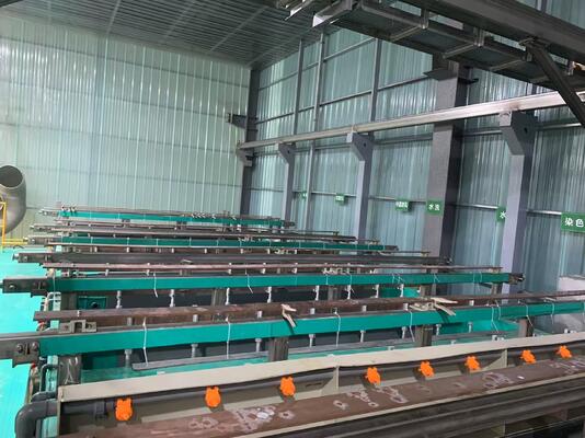 سعر جيد خط التشطيب الصلب لمعدات التدريب 6061-T6 مع 25-40μm عالية مقاومة للارتداء والتصليح ضد التآكل متصل